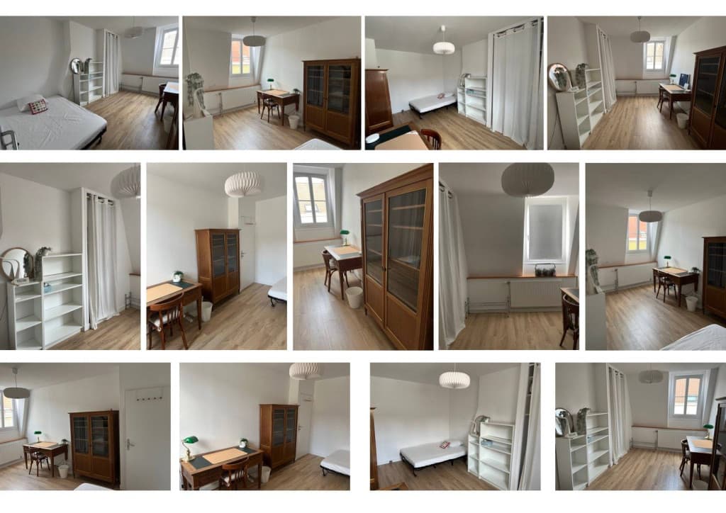 Chambre chez l’habitant dans maison bourgeoise - 17m² - Lille Sebastopol - idéal CPGE ou prépa médecine