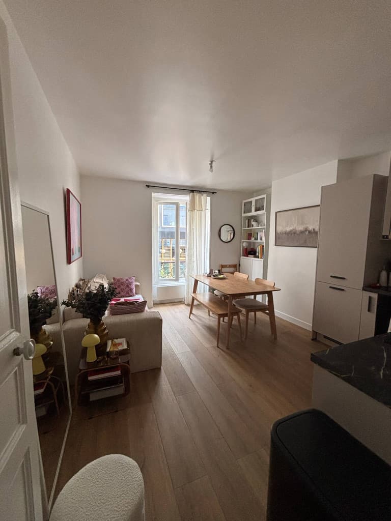 Appartement meublé 2 pièces – 38m² – Paris 17ᵉ (Rue Legendre)