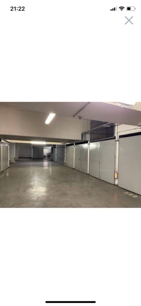 Loue box de parking - 12m² - Paris 15ème