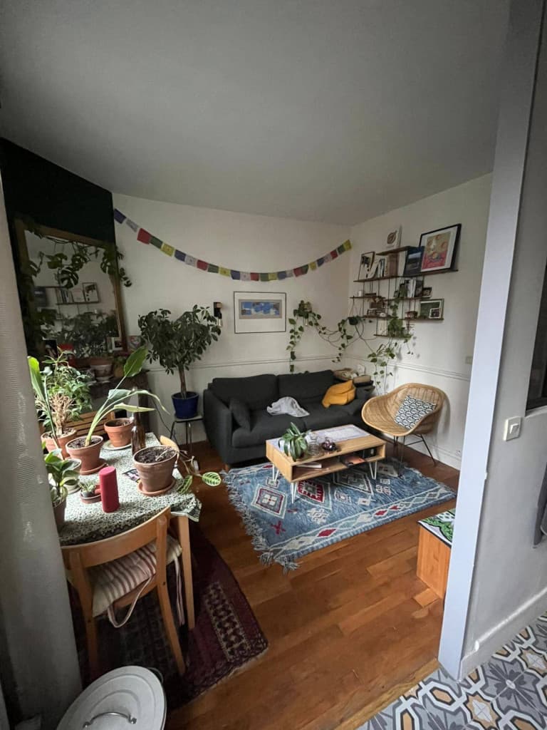 Sous-location meublée à Montreuil – 2 pièces de 36m² – 15 juillet au 15 septembre