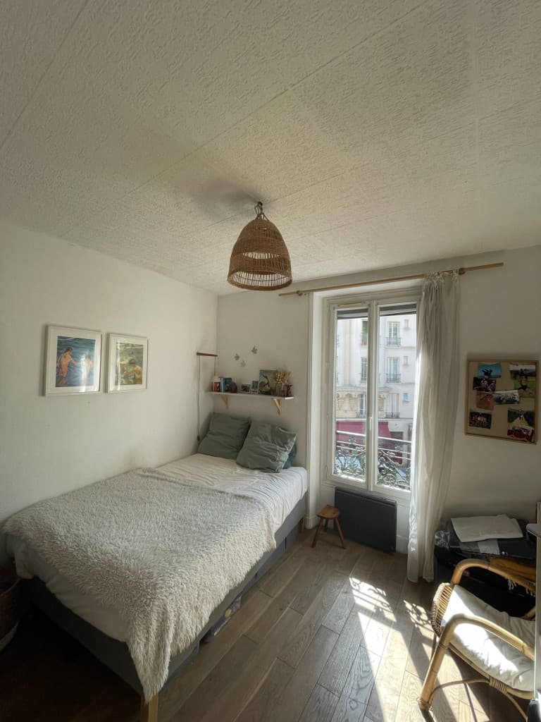 Sous location Paris XVIII - juillet/août