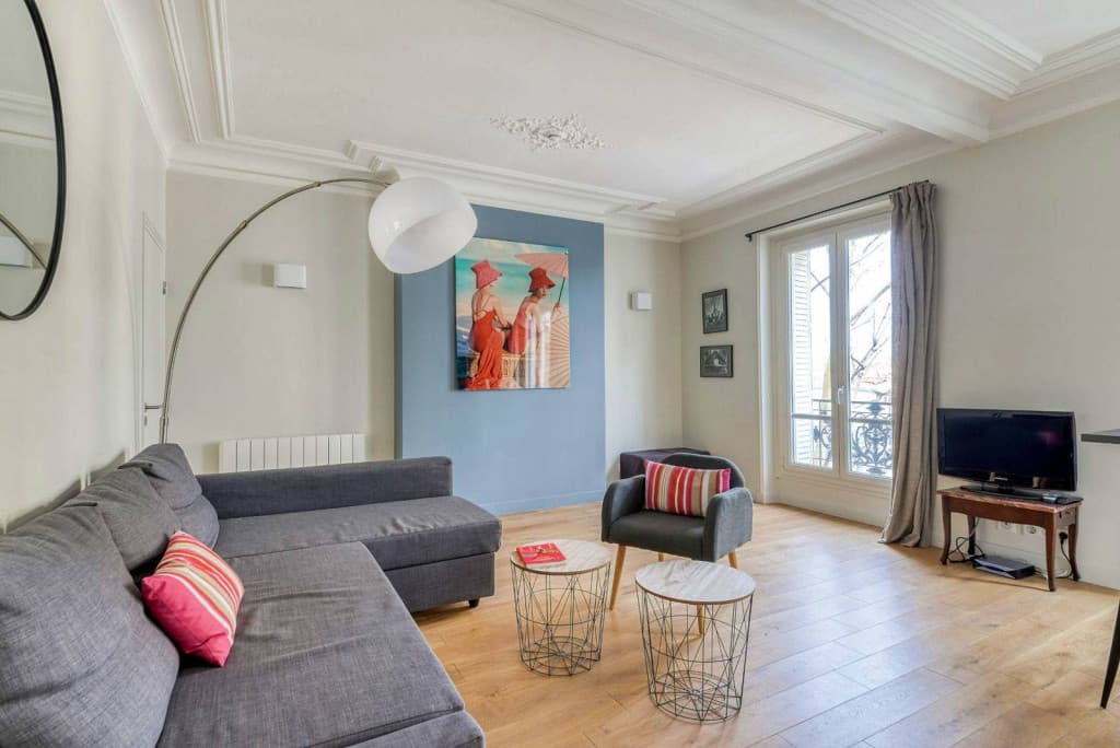 Loue Paris 17ème superbe T2 meublé refait à neuf - 35m²