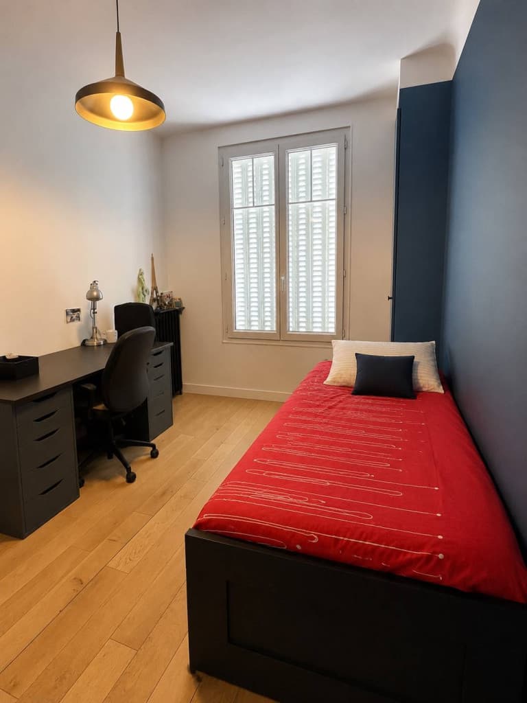 Chambre meublée de 14 m² à louer – Paris 11ᵉ (Avron / Nation) – Idéale étudiante