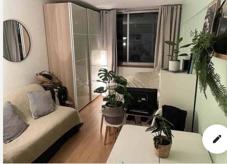 Loue studio meublé - 22m² - Paris 15ème