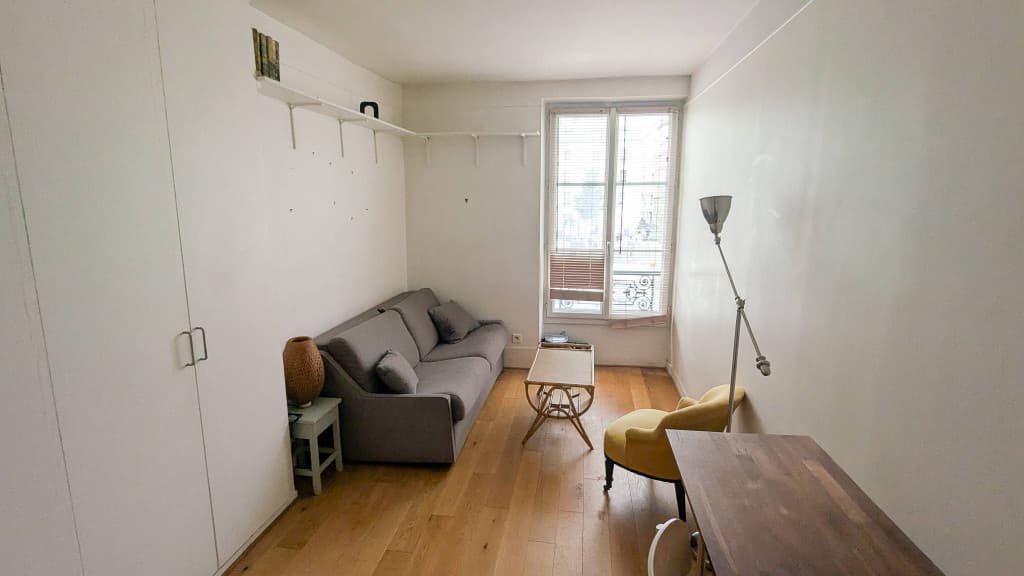 Studio meublé 17 m² – Neuilly, pied métro Les Sablons