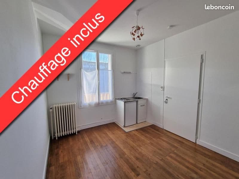 Studio 1 pièce 14 m²