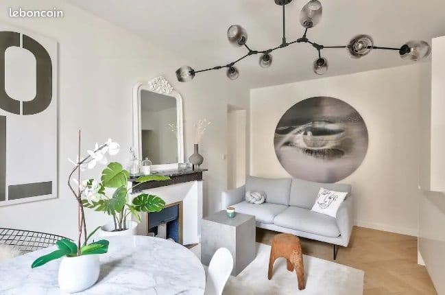 Studio meublé design Paris 1