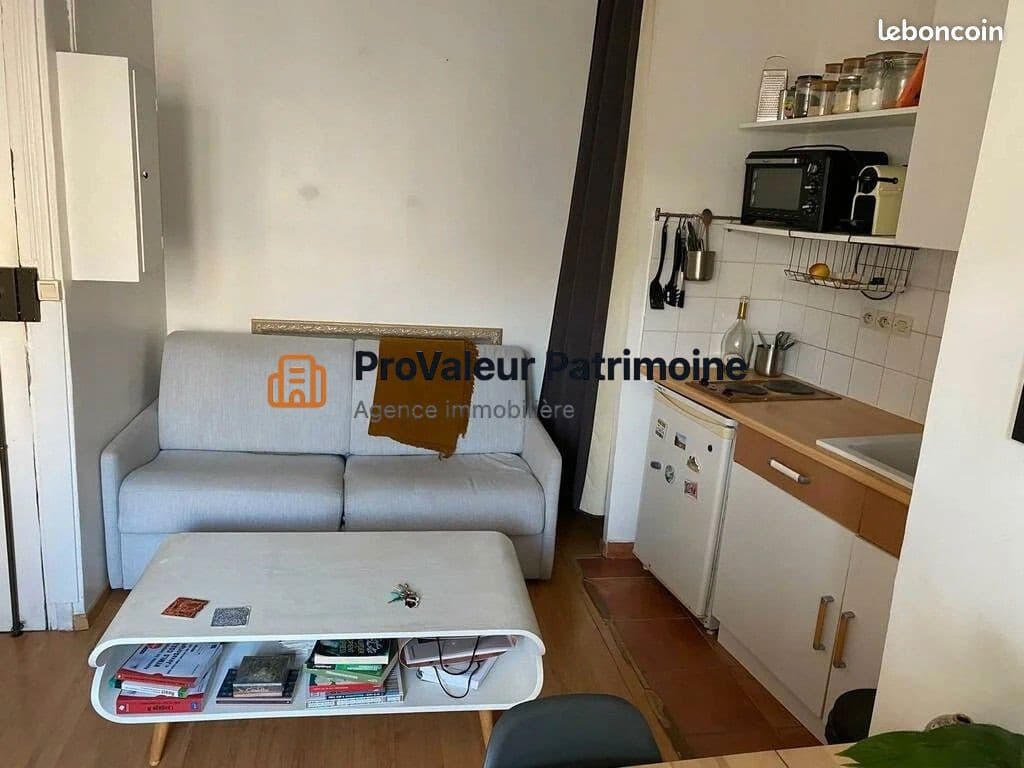 Studio 1 pièce 15 m²