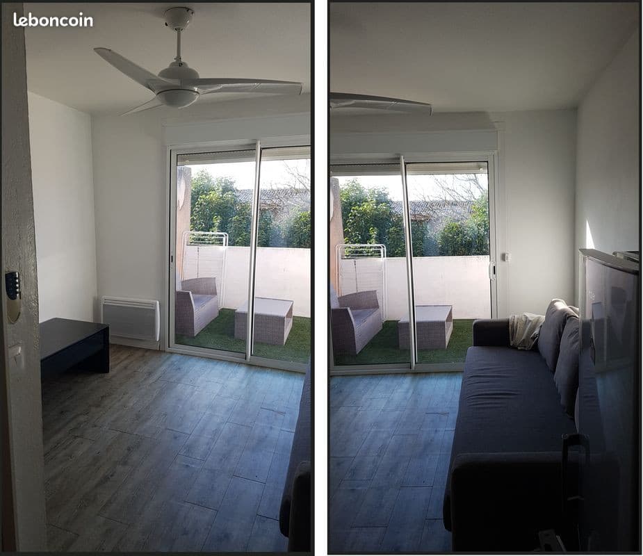 Loue studio meublé avec Terrasse - Luynes 13080 - 620 euros CC