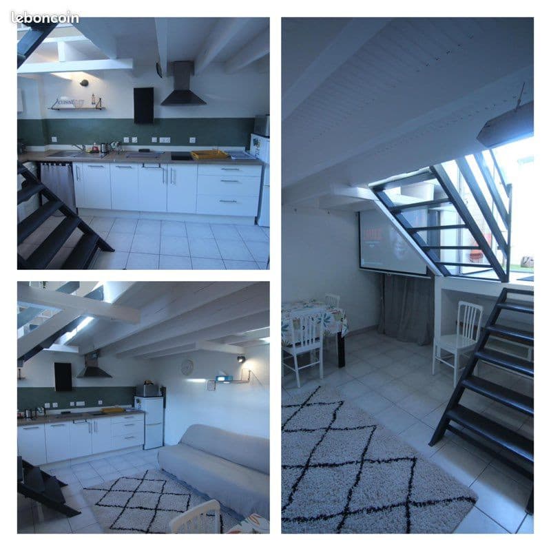 Les Minimes - T2 Duplex 35 m carré avec terrasse et parking privé