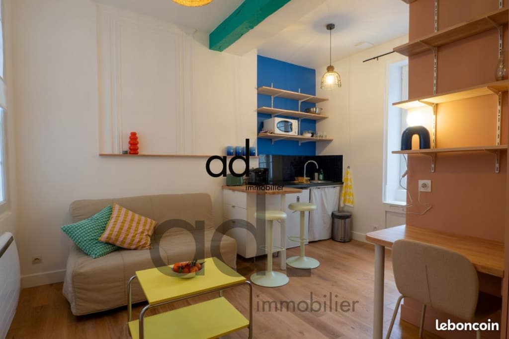 Studio 1 pièce 17 m²