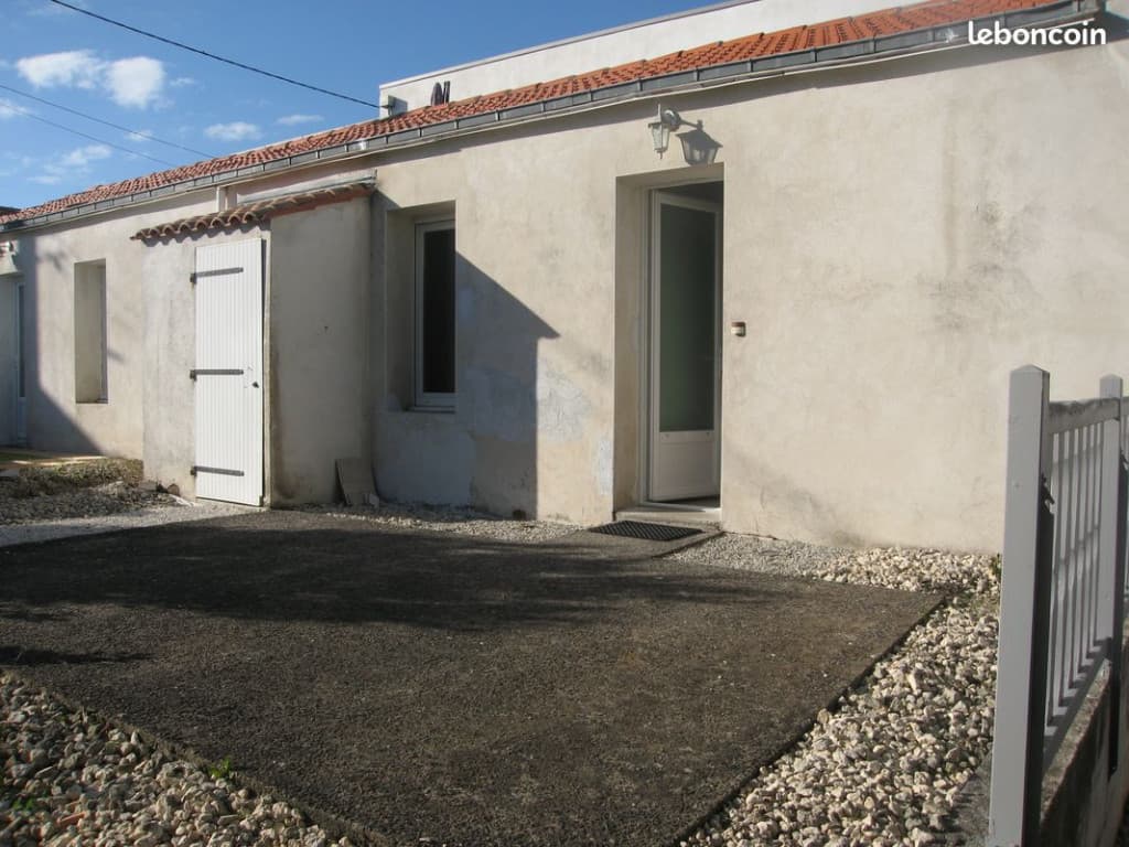 Loue T1bis meublé Fétilly La Rochelle