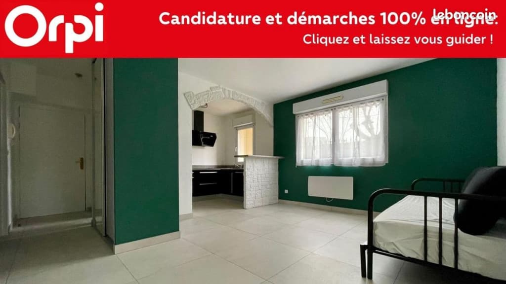 Appartement 2 pièces 40 m²