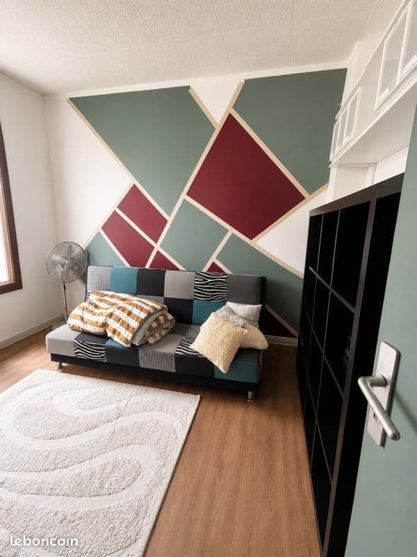 Chambre meublé de 9 m2