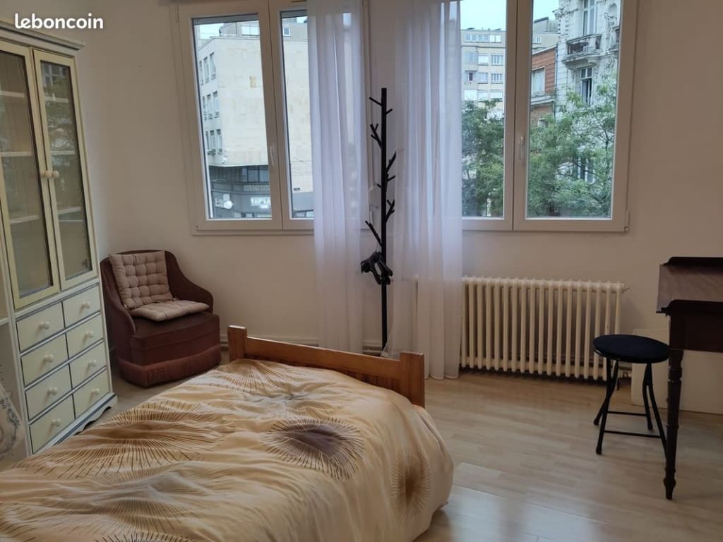 DUNKERQUE 230 Euros - Chambre Meublée Charges comprises