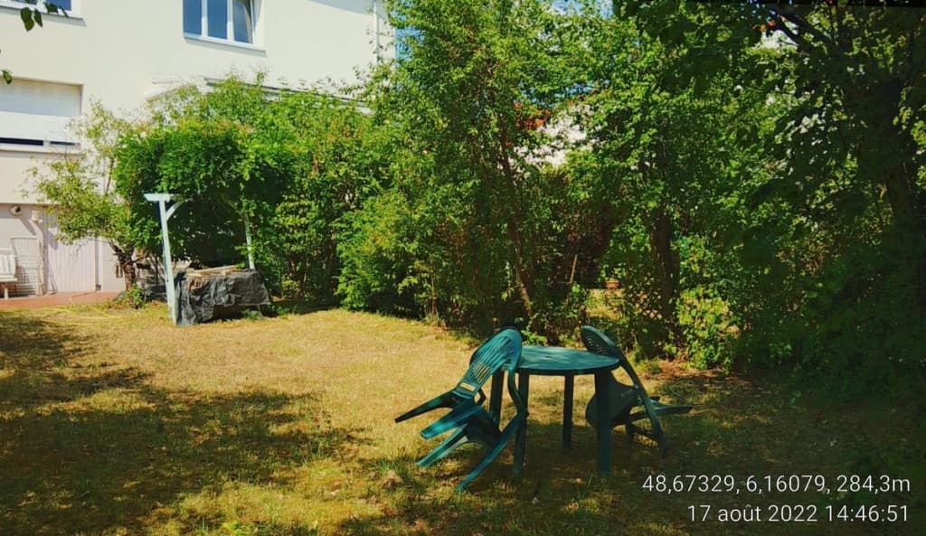 Chambres individuelles avec jardin