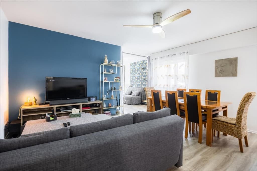 Meublé 1 pièce 32 m²