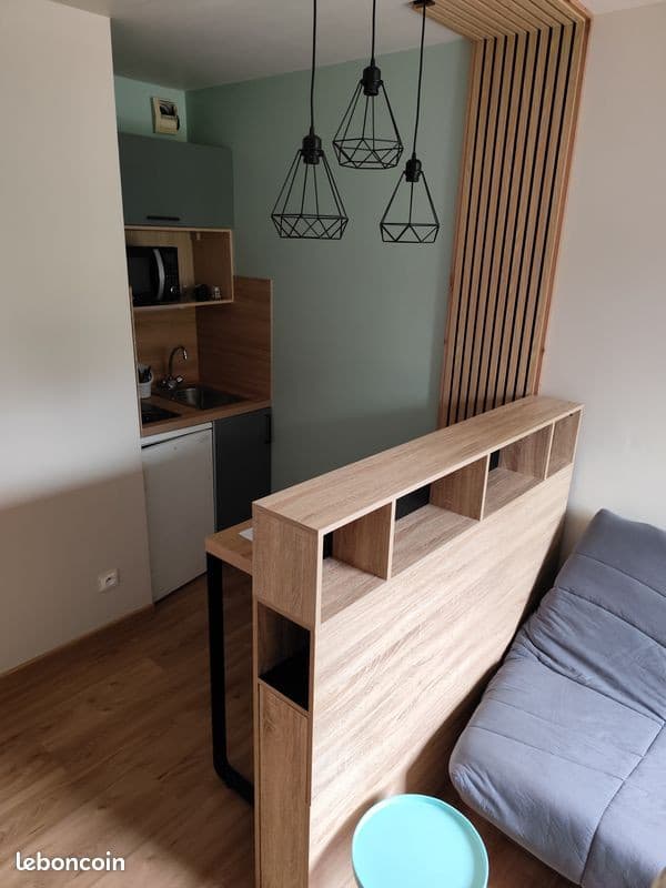 Studio 1 pièce 18 m²