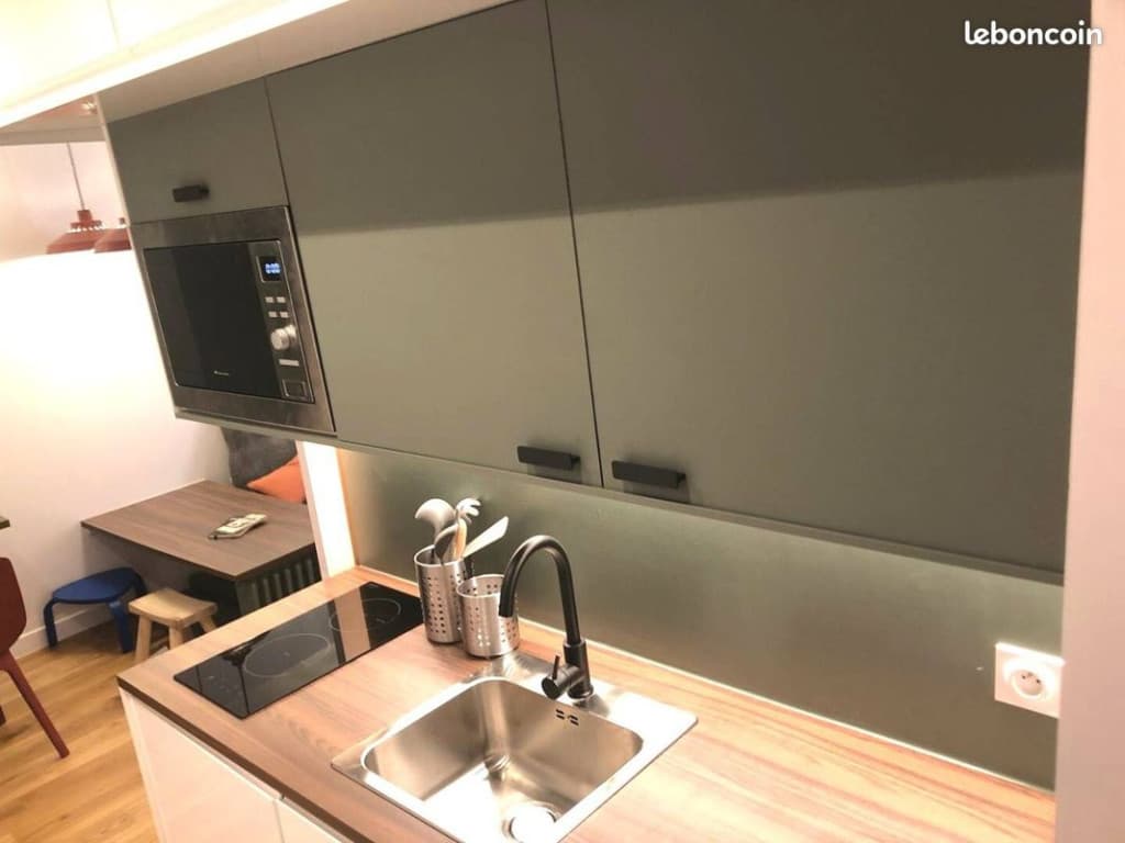 Studio T1 meublé avec goût 23m² au 4éme étage