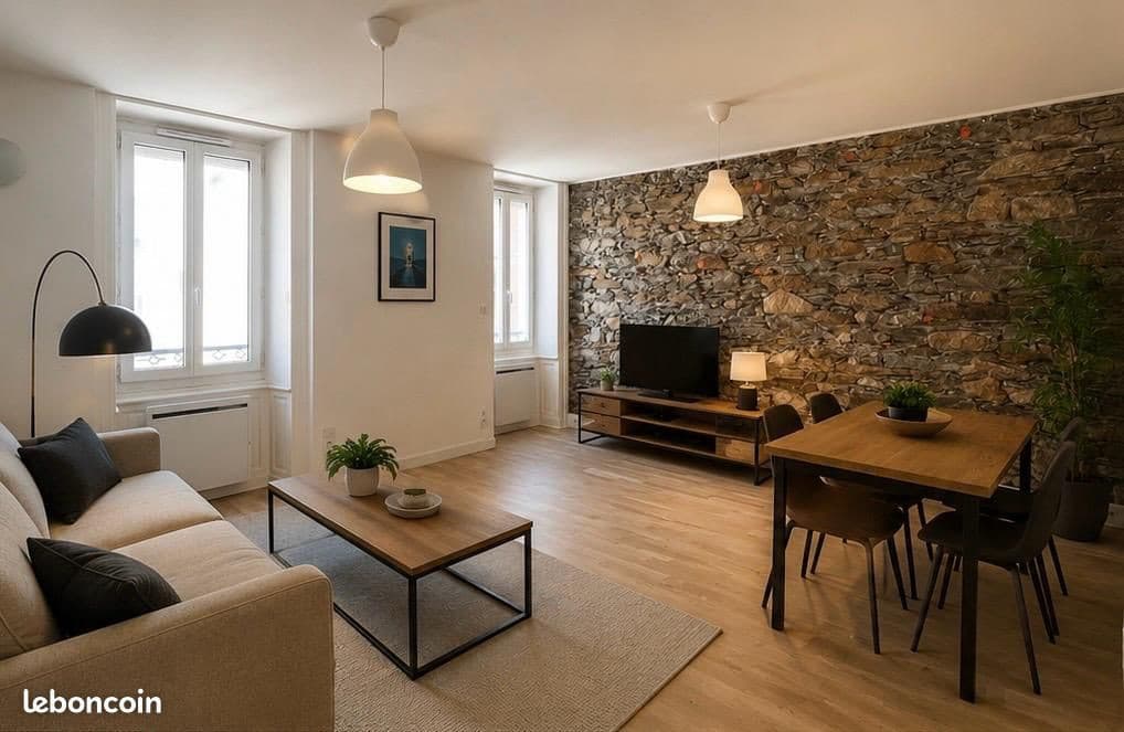 T2 rénové à neuf – 41 m² – Rue Eugène Tessier – DPE C – Jardin – Calme