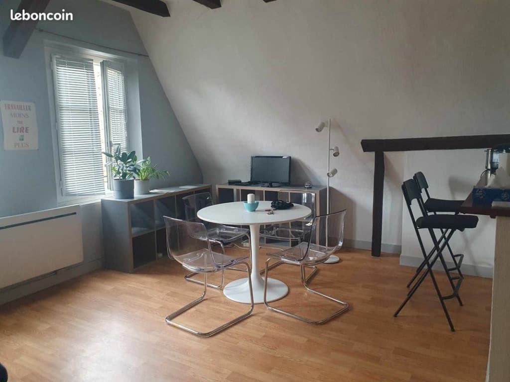 Grand studio atypique