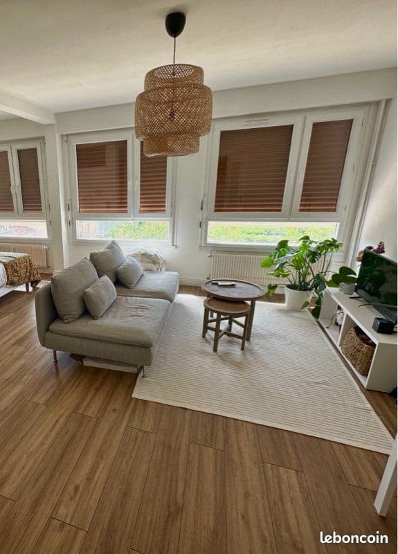 Appartement T1 bis meublé – Lumineux, avec parking privé – Proche Université Campus Croix Rouge