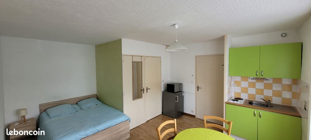 Studio meublé 21 m2