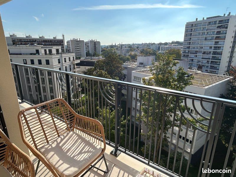 Rare à Fontenay-aux-Roses : appartement meublé de standing dans une résidence de 2025, DPE A, parking, ascenseur, extérieur et prestations haut de gamme