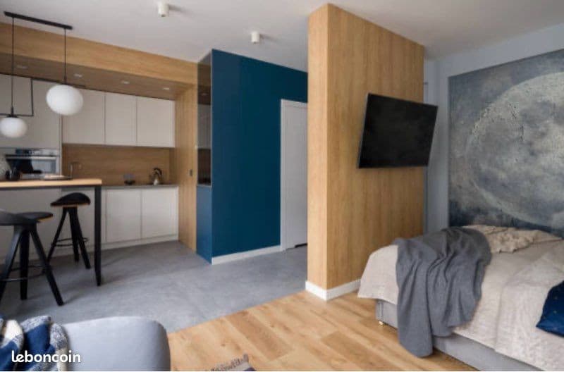 Studio meublé et rénové