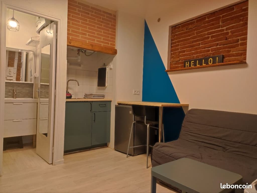 Studio meublé quartier des Carmes