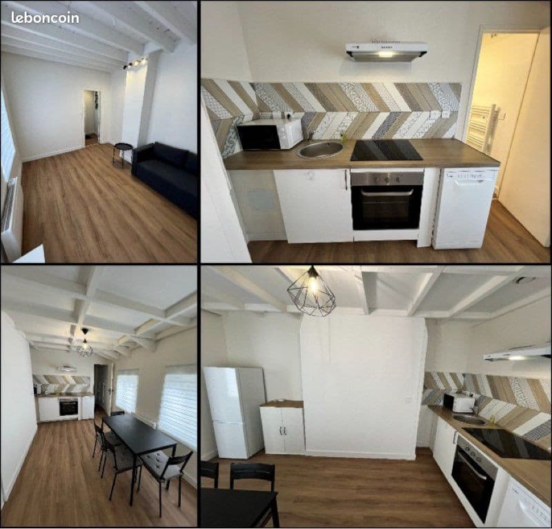 ⭐ T2 meublé duplex 44 m² – Parking privatif – Valenciennes Centre / Sous-Préfecture