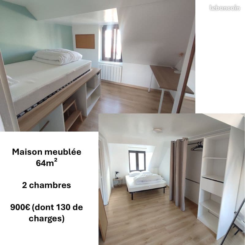 Maison colocation meublée