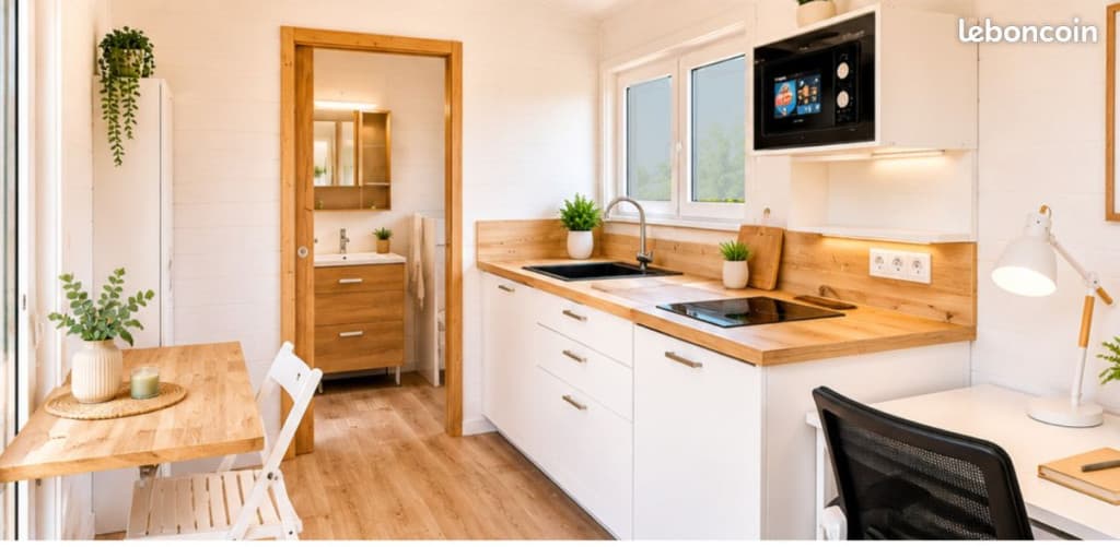 Studio à Evry (91000) - Tiny House en bois