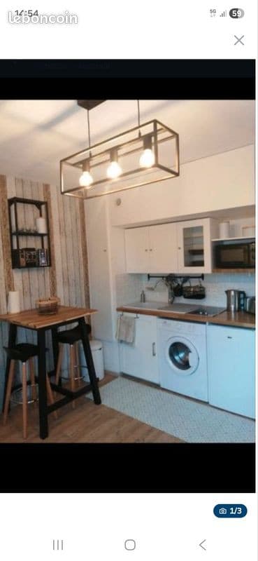 Studio meublé 20m2 Metz (Île du saulcy)