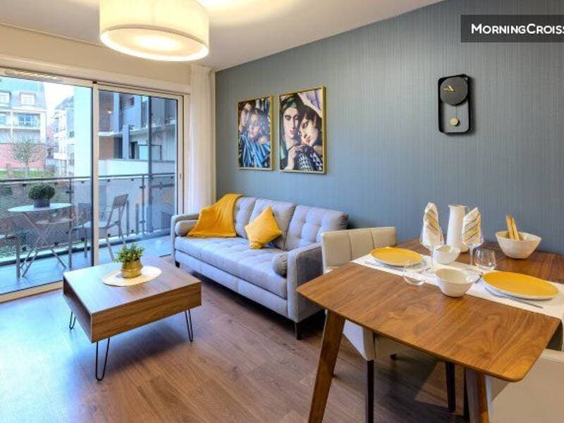 Saint-Quentin – Appartement T2 meublé tout équipé - (séjour d'un mois minimum)