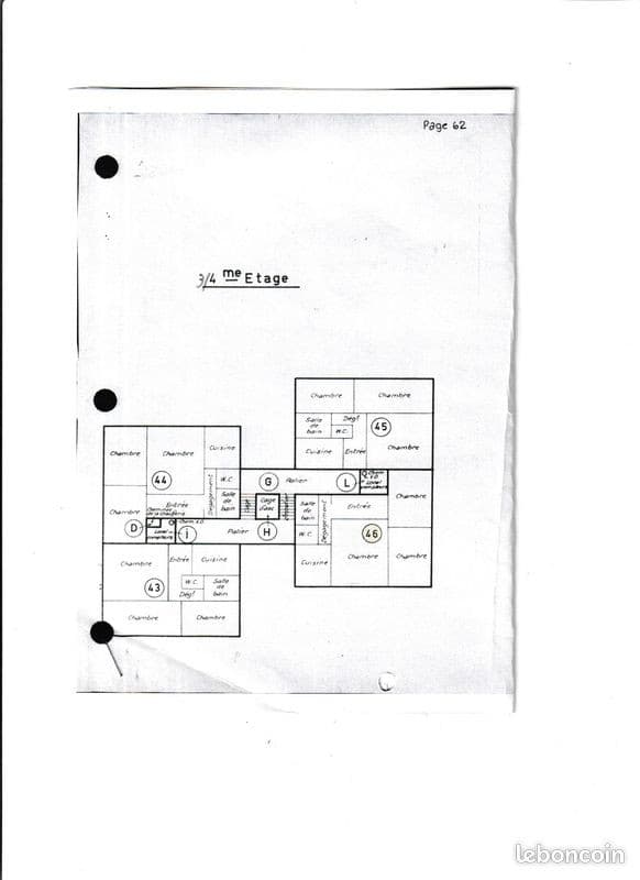 Particulier loue appartement 3 pièces