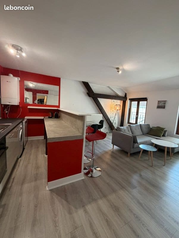 À louer – T3 meublé de 58 m² – Disponible immédiatement
