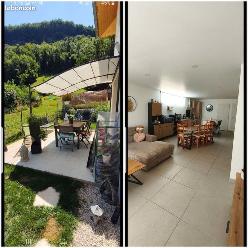 T3 RDC avec jardin et garage
