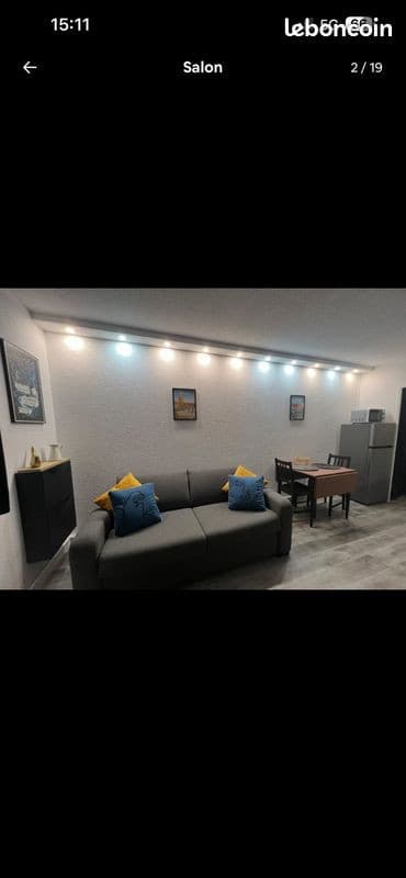 Studio plage calais , location étudiante
