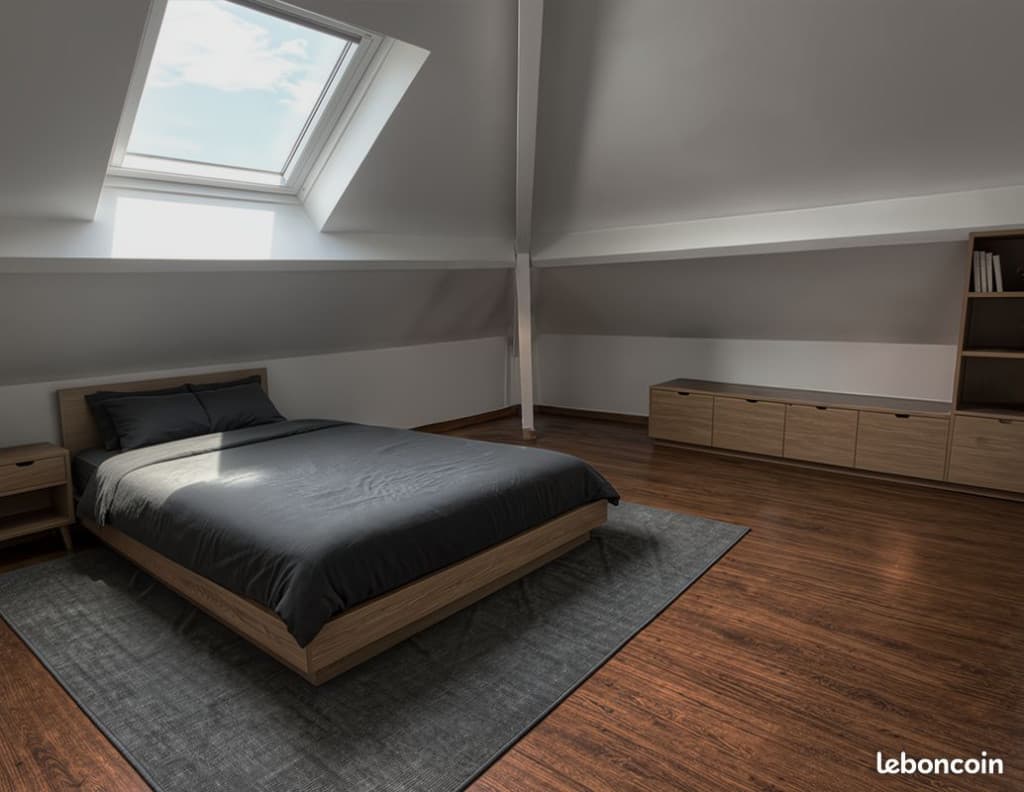 T2 meublé 23m² sous combles, Bry-sur-Marne, RER A à 2 Minutes à pied