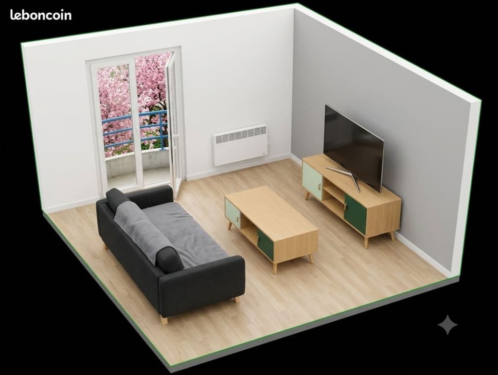 Idéal étudiant – T2 meublé rénové avec balcon et parking – À 50 m du tramway – Blagnac