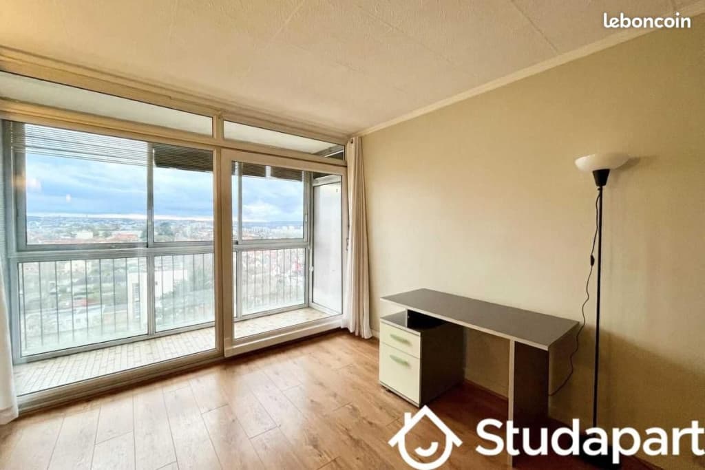 Chambre 1 pièce 10 m²