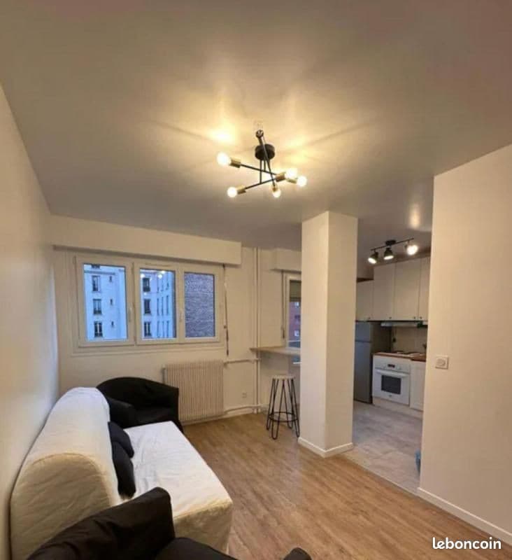 Appartement 2 pièces 38 m²