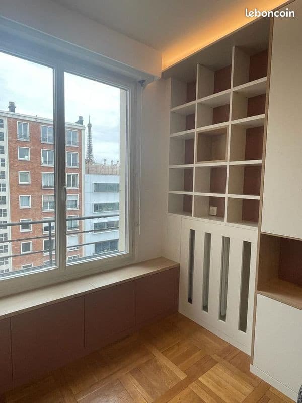 Studio rénové Paris 15ème Grenelle