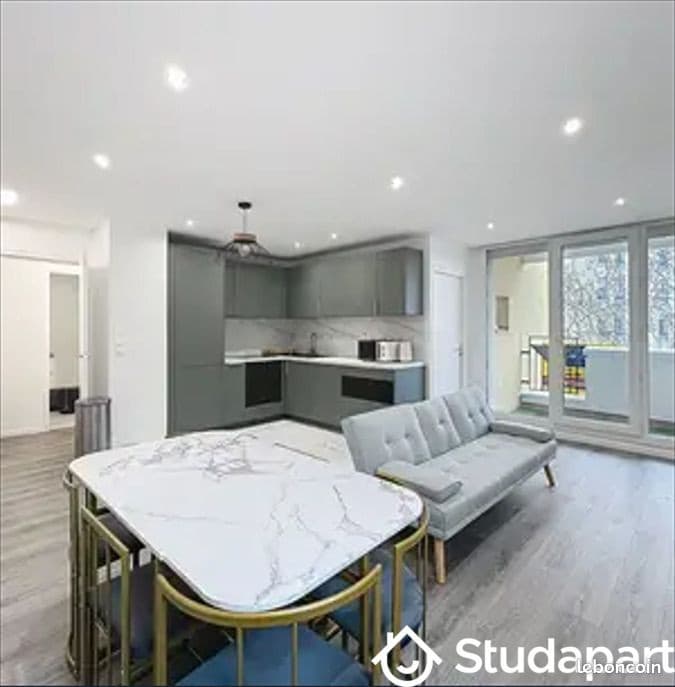 Chambre 1 pièce 11 m²