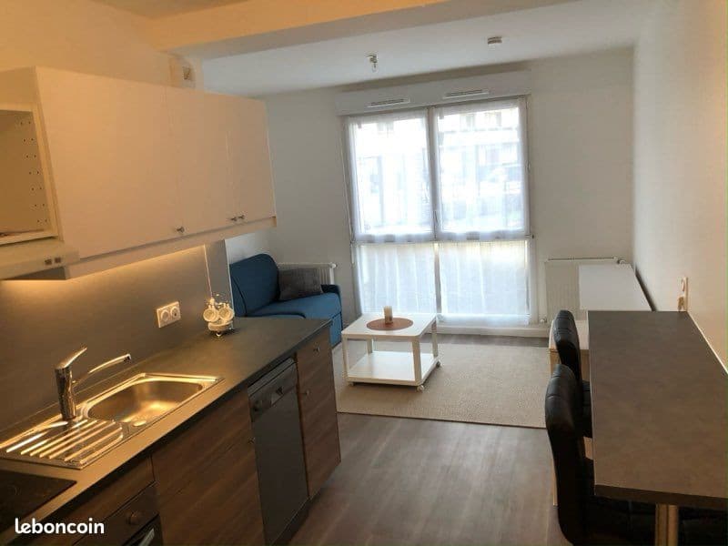 Studio meublé récent 24 m² – Proche Métro Ligne 14 – 795 CC