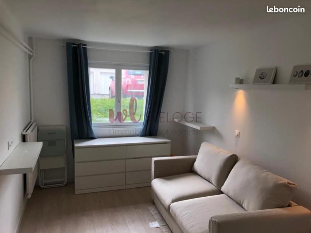 Studio 1 pièce 18 m²