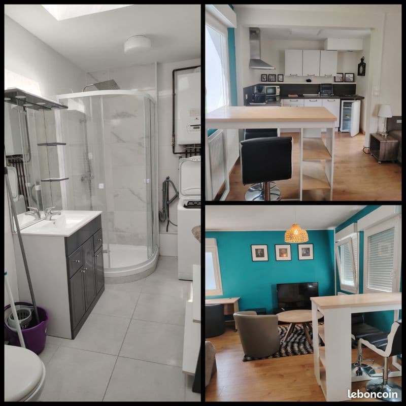 Studio meublé rénové