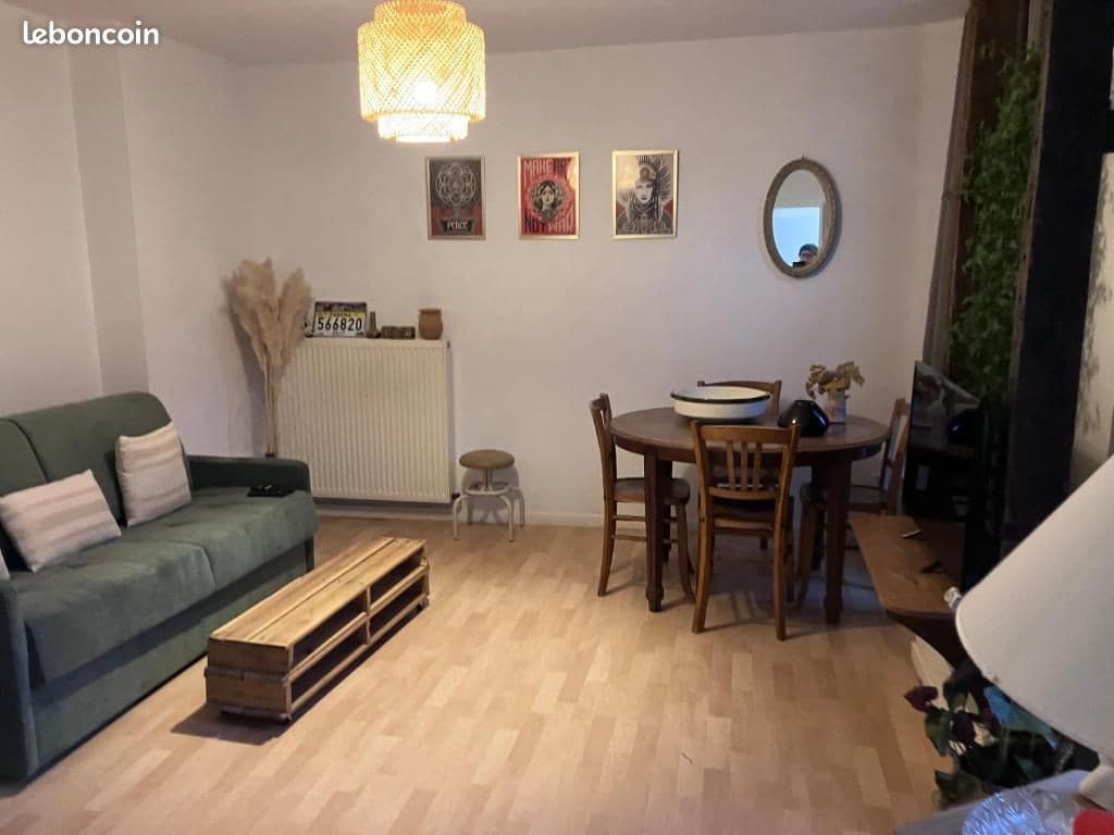 Appartement T2 47m2 avec jardinet