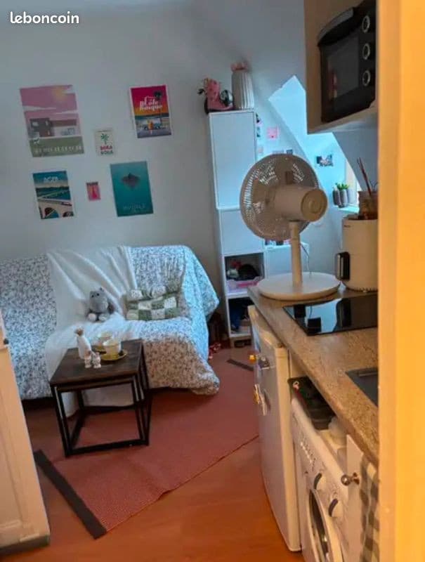 Location studio tout équipé Paris 6ème